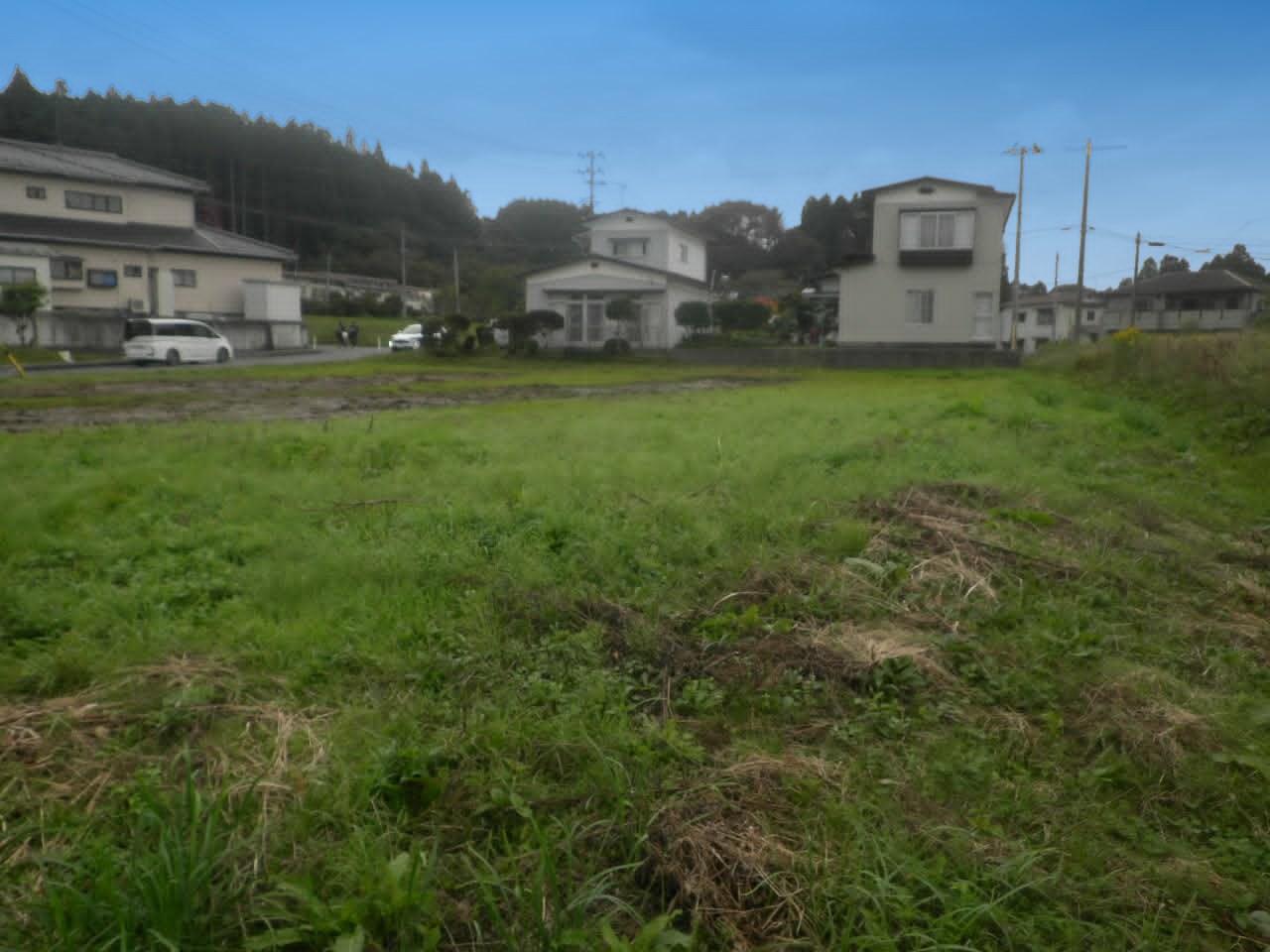 宅地造成・擁壁工事 施工前|気仙沼市 熊剛組